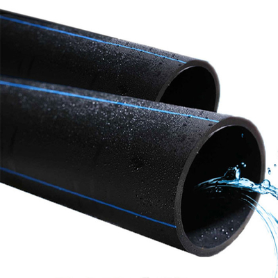 A pressão de alta pressão da fonte de água da drenagem do HDPE conduz o tubo plástico PE80 do Pe